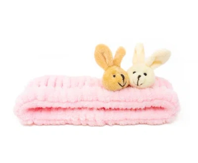 Puttisu 2pc Plush Spa Headband Set