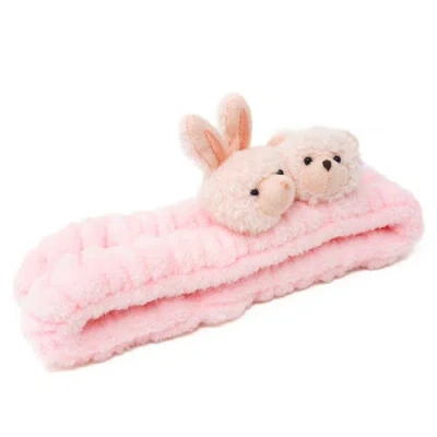 Puttisu 2pc Plush Spa Headband Set
