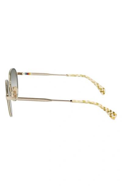 Paul Smith Mabley 53mm Gradient Round Sunglasses