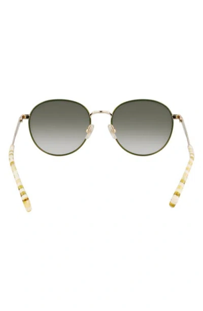 Paul Smith Mabley 53mm Gradient Round Sunglasses