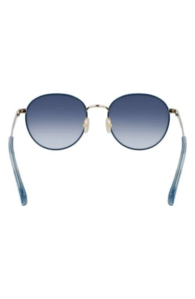 Paul Smith Mabley 53mm Gradient Round Sunglasses
