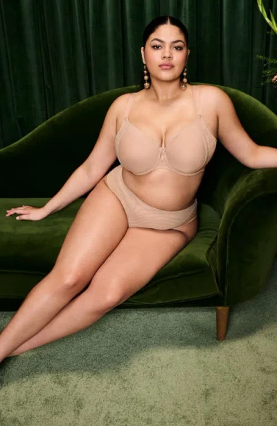 Elomi Nerina Underwire Molded Spacer Bra In Neutral