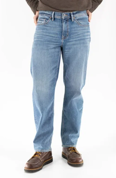 Devil-dog Dungarees Relaxed Straight Leg Jeans In Blue