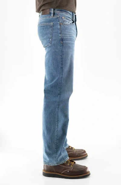 Devil-dog Dungarees Relaxed Straight Leg Jeans In Blue