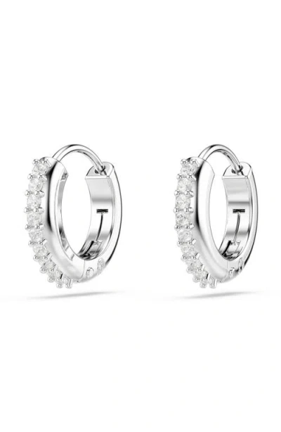 Swarovski Matrix Mini Hoop Earrings