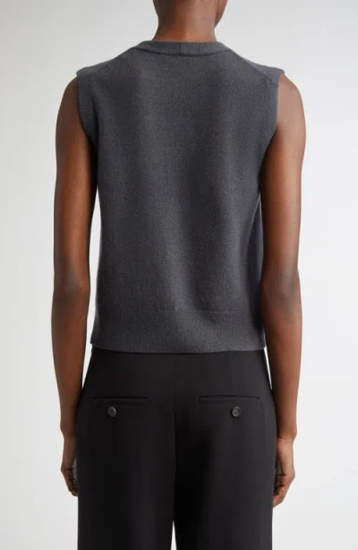 Vince Shrunken Button Wool & Cashmere Blend Vest