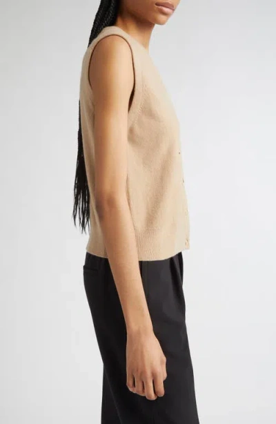 Vince Shrunken Button Wool & Cashmere Blend Vest