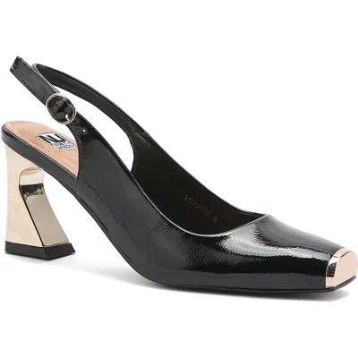 Ninety Union Metal Heel  Slingback Pump