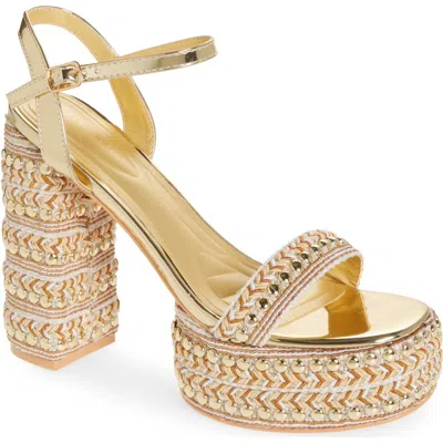 Azalea Wang Judson Ankle Strap Platform Sandal