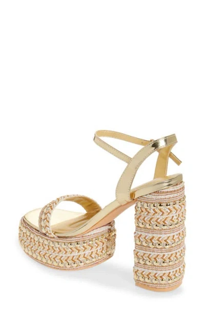 Azalea Wang Judson Ankle Strap Platform Sandal