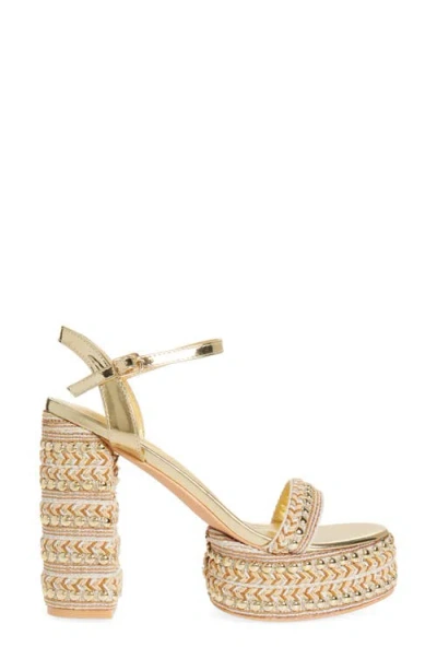 Azalea Wang Judson Ankle Strap Platform Sandal