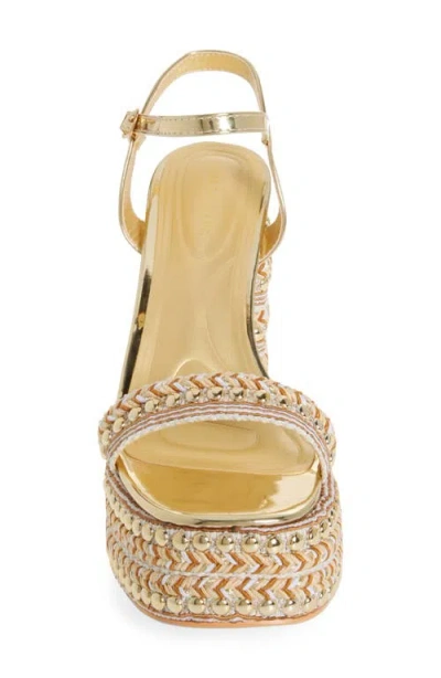 Azalea Wang Judson Ankle Strap Platform Sandal