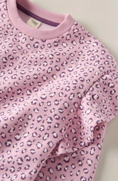 Tucker + Tate Kids' Ruffle Crewneck Sweatshirt In Pink