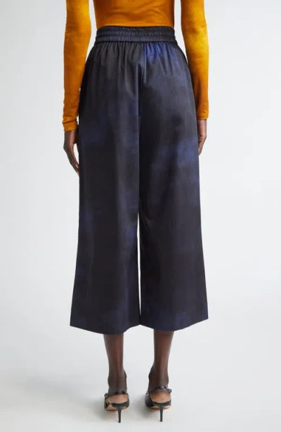 Jason Wu Collection Brushed Canvas Wide Leg Crop Pants