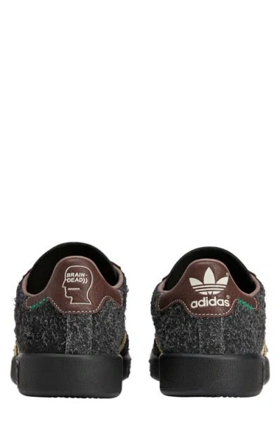 Adidas Originals Brain Dead Forest Hills Leather-trimmed Textured-suede Sneakers