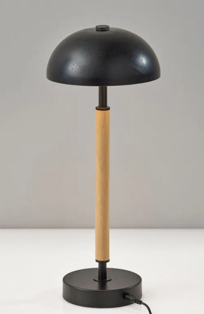 Adesso Lighting Ronny Cordless Led Table Lamp In Black