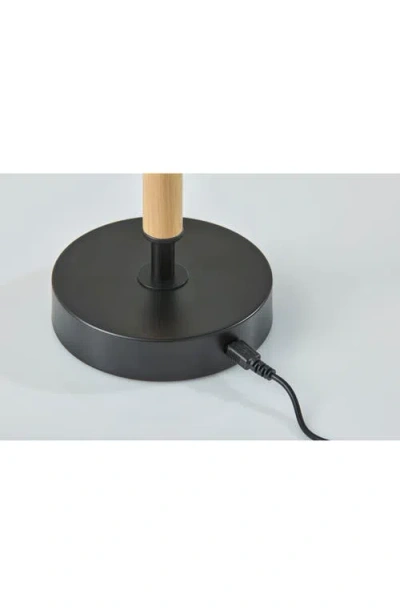 Adesso Lighting Ronny Cordless Led Table Lamp In Black