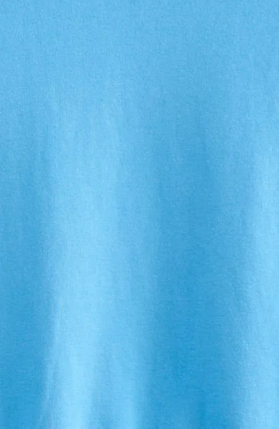 Zella Girl Kids' Pleated Sleeve Sweatshirt In Blue