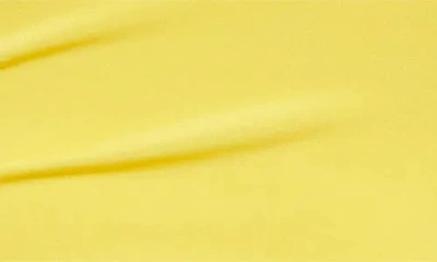 Alaïa Asymmetrical Gathered Jersey Maxi Dress In Yellow