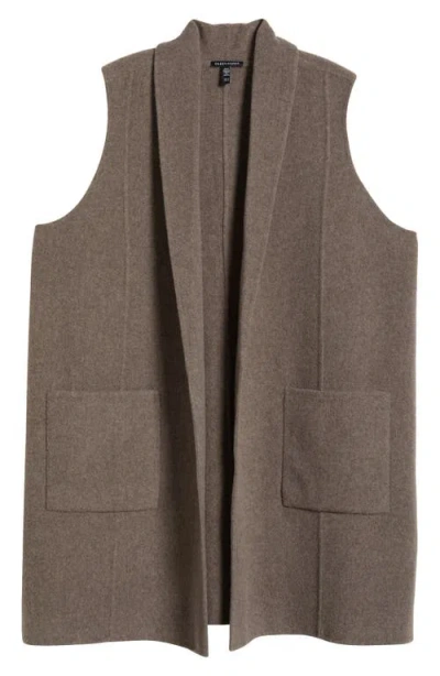 Eileen Fisher Shawl Collar Wool Vest
