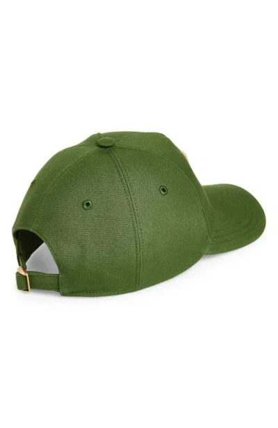 Valentino Garavani Vg Signature Embroidered Adjustable Baseball Cap