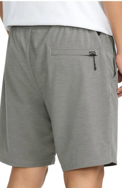 Billabong Crossfire Submersible 21 Hybrid Shorts In Grey In Gray