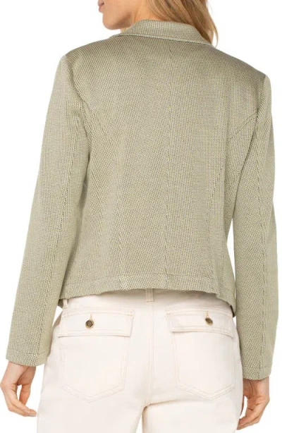 Liverpool Los Angeles Open Front Blazer In Green