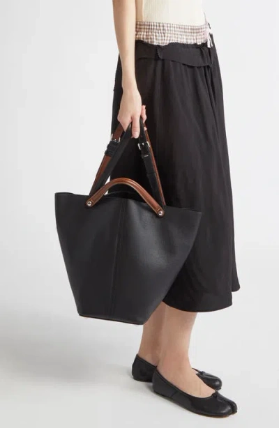 Maison Margiela Medium Dress-age Leather Tote