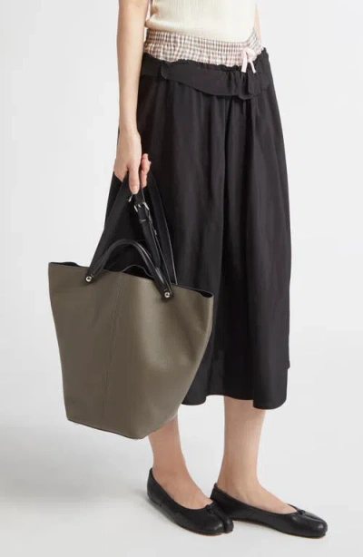 Maison Margiela Medium Dress-age Leather Tote