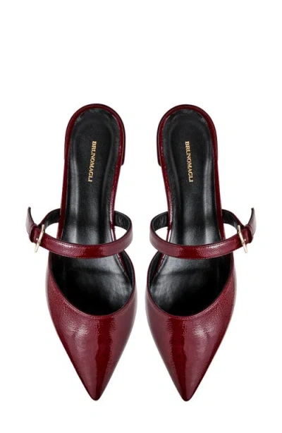 Bruno Magli Pasha Mule In Burgundy