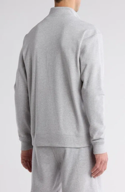 Z By Zella Zone French Terry Quarter Zip In Gray