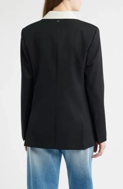 Hugo Boss Boss Janka 6 Colorblock Wool Blazer