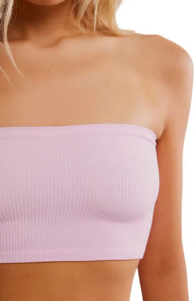 Free People Amelia Bandeau Bra In Pink