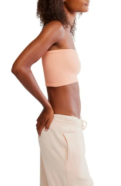 Free People Amelia Bandeau Bra In Pink