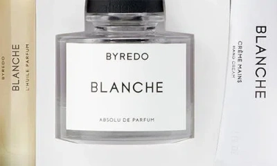 Byredo Blanche Eau De Parfum Travel Essentials Trio Set $415 Value