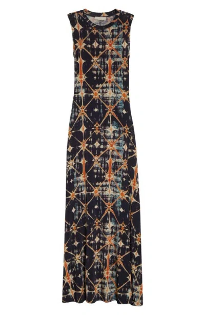 Ulla Johnson Orla Sleeveless Midi Dress In Phoenix In Multi