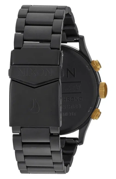 Nixon Sentry Chronograph Bracelet Watch, 42mm