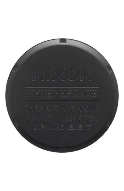 Nixon Sentry Chronograph Bracelet Watch, 42mm