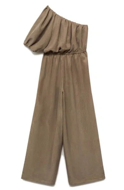 Mango One-shoulder Jumpsuit