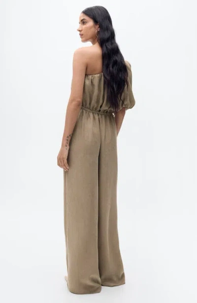 Mango One-shoulder Jumpsuit