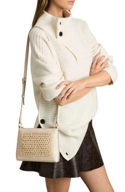 Reiss Bernice Woven Crossbody Bag