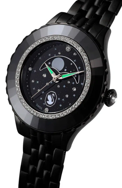 Swarovski Octea Moon Bracelet Watch, 37mm