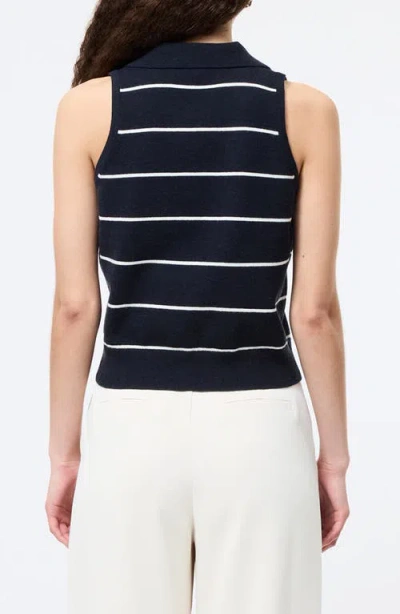 French Connection Sloane Sleeveless Top In Blue