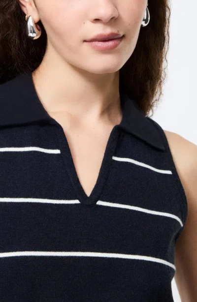 French Connection Sloane Sleeveless Top In Blue