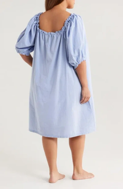 Nordstrom Tie Front Cotton Nightgown
