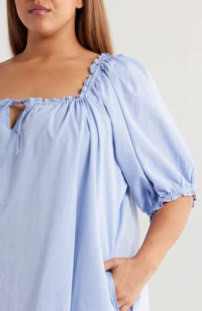 Nordstrom Tie Front Cotton Nightgown