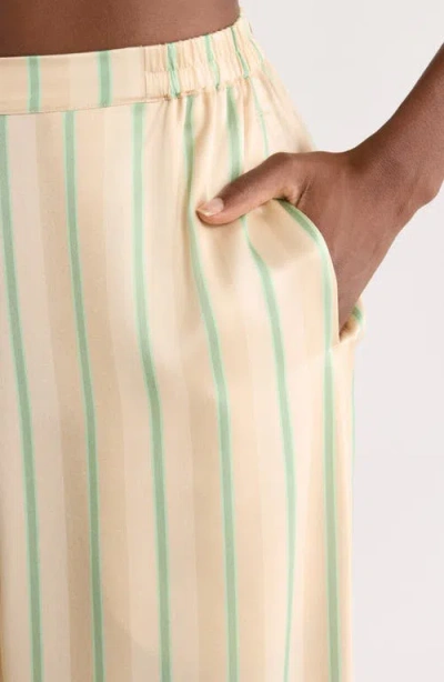 Lunya High Waist Washable Silk Pajamas In Gray