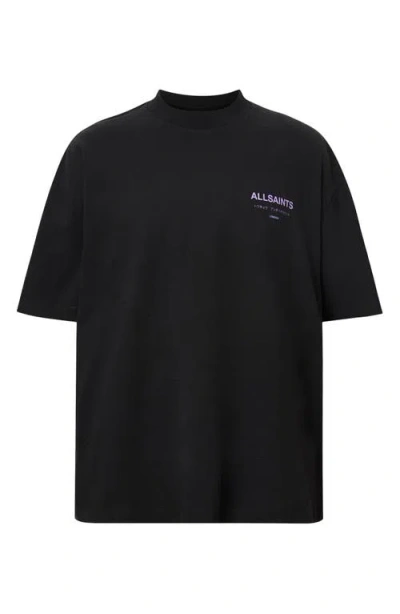 Allsaints Underground Oversize Graphic T-shirt