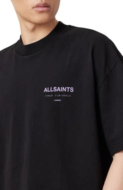 Allsaints Underground Oversize Graphic T-shirt