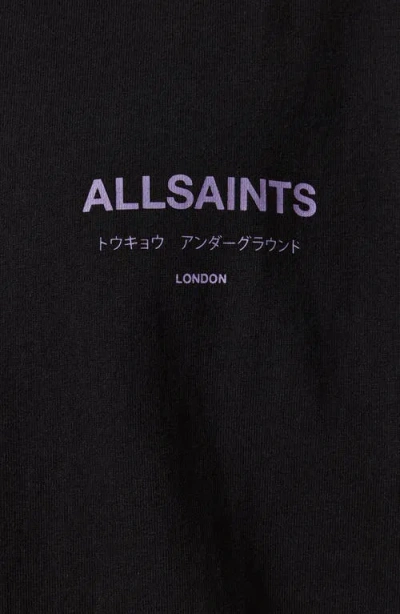 Allsaints Underground Oversize Graphic T-shirt